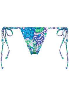 Frankies Bikinis Tia floral print bikini bottoms