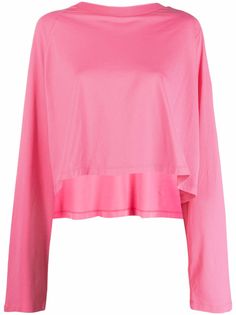 MM6 Maison Margiela split-sleeve draped top