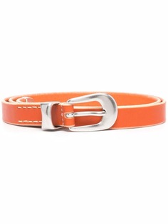 Our Legacy polished-buckle belt