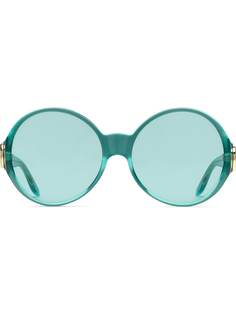 Gucci Eyewear солнцезащитные очки в круглой оправе