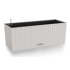 Кашпо Lechuza Balconera 50x19x19 серый с автополивом