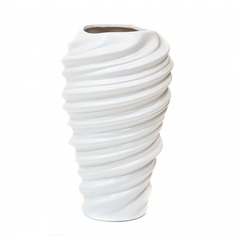 Ваза Ad trend ceramic д17см 27.5см белая
