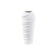 Ваза Ad trend ceramic д14см 32.5см белая