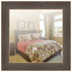 Зеркало в широкой раме 30 x 30 см, модель P037035 Аурита