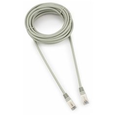 Патч-корд FTP Cablexpert PP22-5m кат.5e, 5м, литой, многожильный (серый)