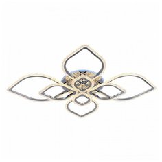 Светодиодная люстра 8018/4+4 CHR 224W+11W RGB Profit Light