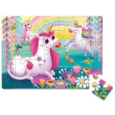 Мягкие пазлы «Единороги» А4 35 элементов Vladi Toys VT1102-26