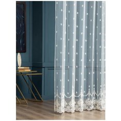 Штора/Тюль с вышивкой Magiza арт.24416, 200*270, кремовый