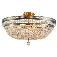 Потолочная люстра Natali Kovaltseva BAROCCO 81405/8C ANTIQUE 8*40W античная бронза