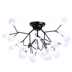 Потолочная люстра Natali Kovaltseva GRACE 75126/12С BLACK 12*20W G4 чёрный