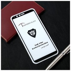 Защитное стекло Innovation 2D, для One Plus 5T, полный клей, чёрная рамка 5441691