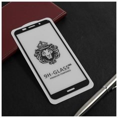 Защитное стекло Innovation 2D, для Huawei Y5P/ Honor 9S, полный клей, чёрная рамка 5386769