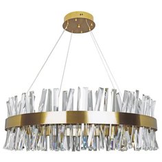 Светодиодная люстра нимб Natali Kovaltseva INNOVATION STYLE 83049 160W золото 3300/4300/7000K с пультом