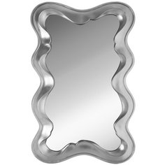 Зеркало настенное PATTERHOME ВЕНЕЦИЯ СЕРЕБРО, 79см х 123см, арт-деко, в прихожую, серебро