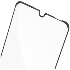 Защитное стекло с черной рамкой ROSCO для HUAWEI P30 Lite (Хуавей П30 лайт), силиконовая клеевая основа