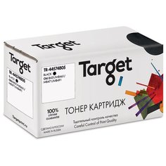 Тонер-картридж Target 44574805, черный, для лазерного принтера, совместимый