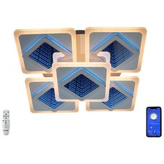 Люстра потолочная светодиодная SL518/5 3D White Studio Led