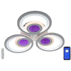 Люстра потолочная светодиодная SL522/3 3D White Studio Led