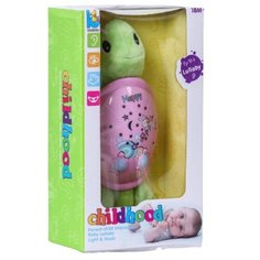 Игрушка - ночник «Кроха черепаха» мягкий, проектор 4608765 Сима ленд