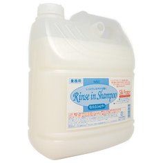 Wins Rinse in Shampoo Шампунь кондиционер 2 в 1 с кератином, коллагеном и липидурами, канистра, 4 л Nihon Detergent