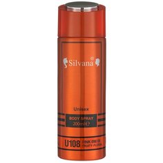 Парфюмированный дезодорант-спрей для тела Silvana Pink 090 09, 200ml