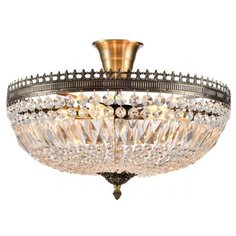 Потолочная люстра Natali Kovaltseva ROCOCO 81406/6C ANTIQUE 6*40W античная бронза