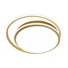 Светодиодная люстра Natali Kovaltseva LED LAMPS 81315 160W золото 2700/4300/7000K с пультом