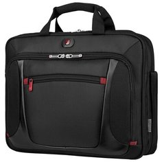 Портфель Wenger 15, черный, полиэстер/ПВХ, 40 x 15 x 33 см, 9 л 600643
