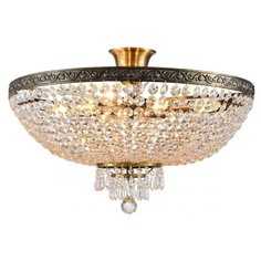 Потолочная люстра Natali Kovaltseva ROCOCO 81407/8C ANTIQUE 8*40W античная бронза