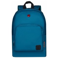 Рюкзак для города Wenger 16, синий, полиэстер, 31x17x46 см, 24 л, 610199