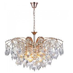 Подвесная люстра Natali Kovaltseva MORGANA 81426/6C GOLD 40W Золото