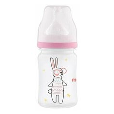 Бутылочка Mepsi Bunny с широким горлышком 150мл, 0+