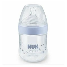 Бутылочка NUK Nature Sense пластик 150 мл, соска силикон S 0-6 м.