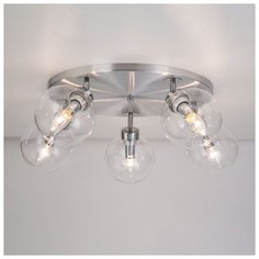 Люстра потолочная Citilux CL158150 Самба Алюм.+Прозр. Св-к Люстра