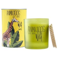 Свеча ароматическая Ambientair Giraffe - водная лилия Wild 40 ч