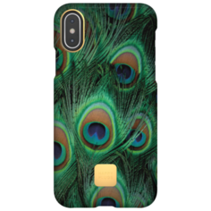 Защитный чехол Happy Plugs iPhone X/XS Case - Peacock