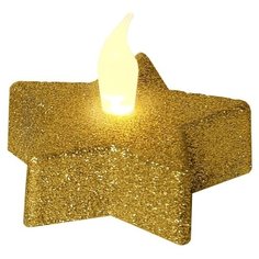 Свечи светодиодные SHINE, 2 шт., цвет - золотой, 067-35 Star Trading