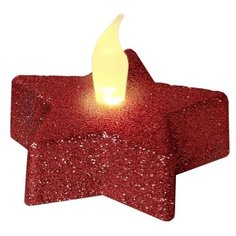 Свечи светодиодные SHINE, 2 шт., цвет - красный, 067-33 Star Trading