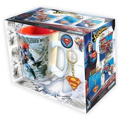 Подарочный набор Superman (кружка, брелок, значки) Ab Ystyle