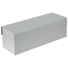 Коробка под бутылку Color Jacket, серебристая Проект 111