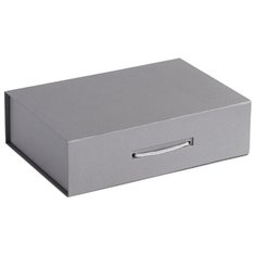 Коробка Case, подарочная, серебристая Проект 111