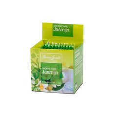 Simon Levelt Чай Зеленый байховый ароматизированный "Jasmine" (10 пакетиков) 15 г, для заваривания в чашке