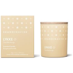 Свеча ароматическая LYKKE с крышкой, 65 г (новая) Skandinavisk