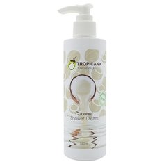 TROPICANA Крем для душа КОКОС Coconut Shower Cream, 240 мл