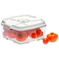 STATUS Контейнер вакуумный VAC-SQ-20, 22x22 см, white