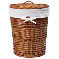WasserKRAFT Корзина Leine 41х41х48 см светло-коричневый