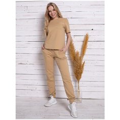 Костюм спортивный женский Xarizmas, XR7-ST001-17_48, Песочный