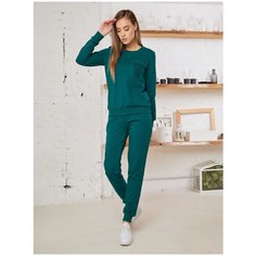 Костюм спортивный женский Xarizmas, XR14-ST001-15_48, тенистая ель