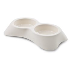 Миска Lilli Pet super food,2*200 мл, белый