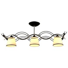 Люстра потолочная 3*60Вт Е27 MD.3135-3-S WENGE+CH Imex